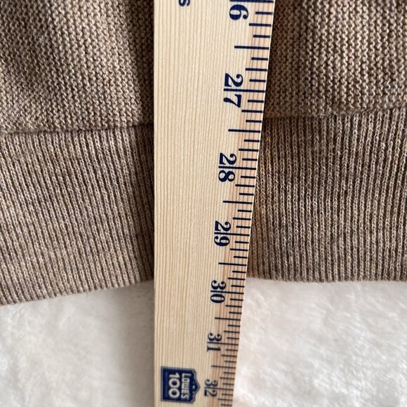 Towncraft Brown Men's Cardigan Sweater - Picture 6 of 7